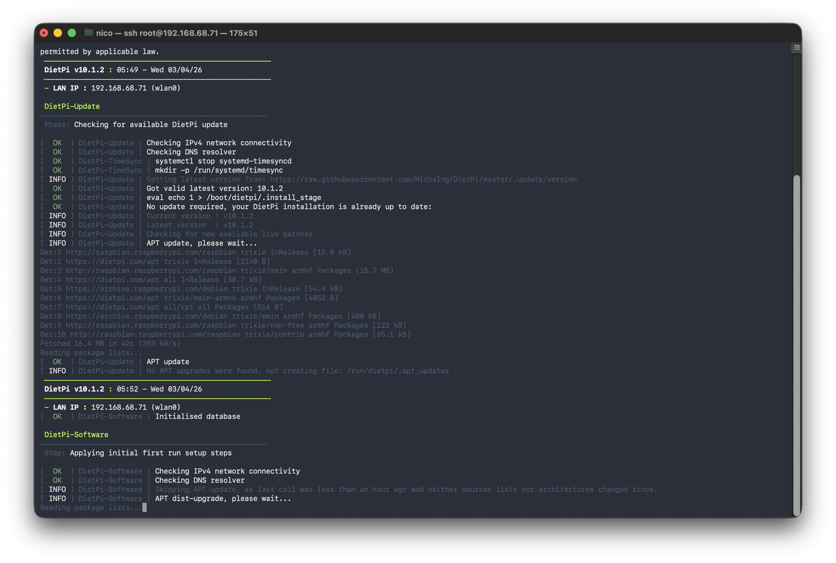 Pi cluster